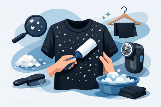 How to Remove Lint From Black Clothes Safely